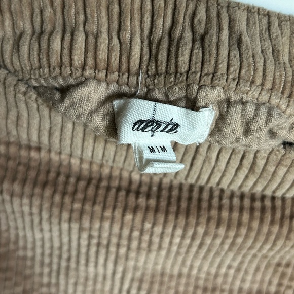 Aerie Ribbed Brown Mini Skirt - Picture 4 of 4